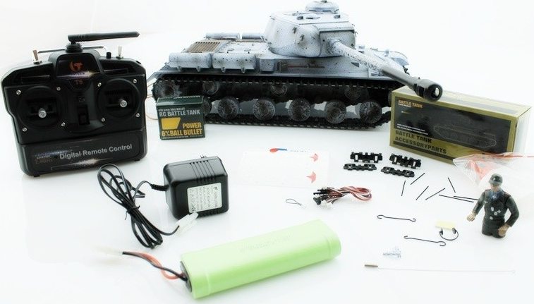 Радиоуправляемый танк Taigen 1к16 ИС-2 модель 1944, СССР, ИК (TG3928-1S-IR)