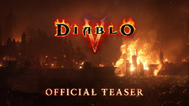 Blizzard анонсировала Diablo V: падший Санктуарий и рекордное число классов