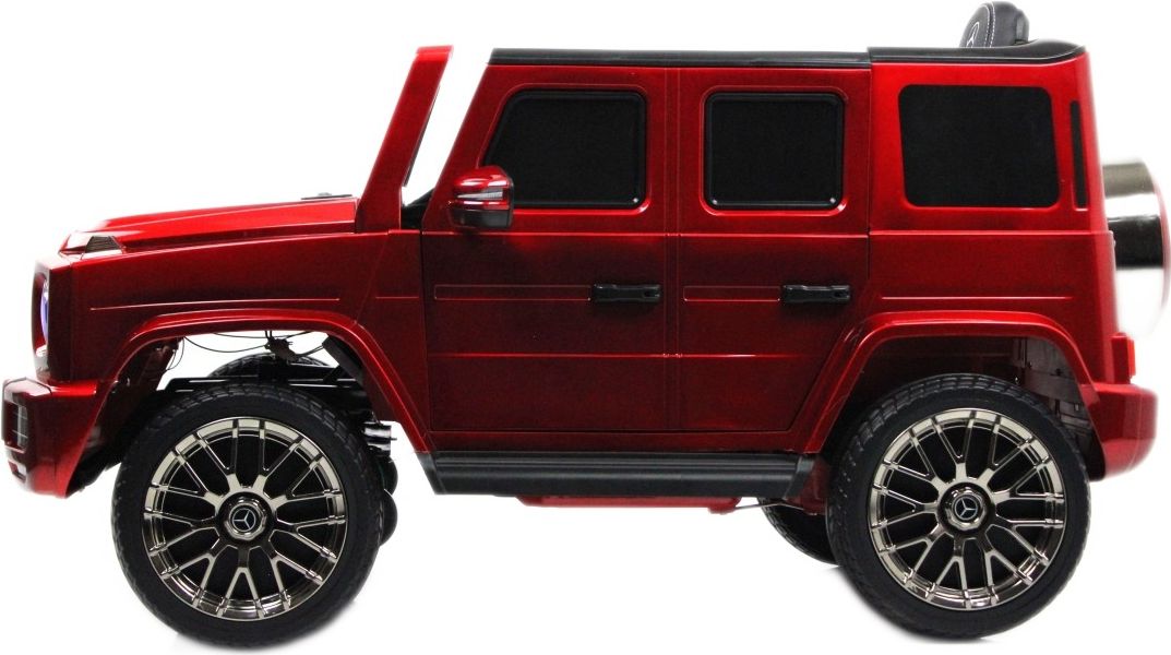 Детский электромобиль RiverToys Mercedes-AMG G63 4WD (G333GG) красный глянец