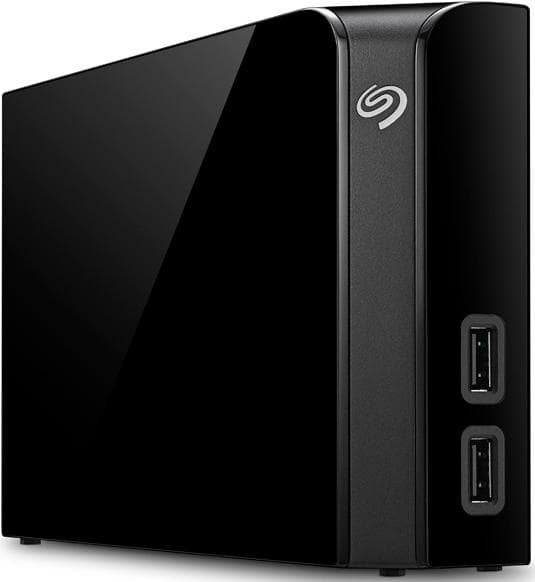 Внешний жёсткий диск HDD Seagate 12TB Backup Plus Hub STEL12000400 (чёрный)