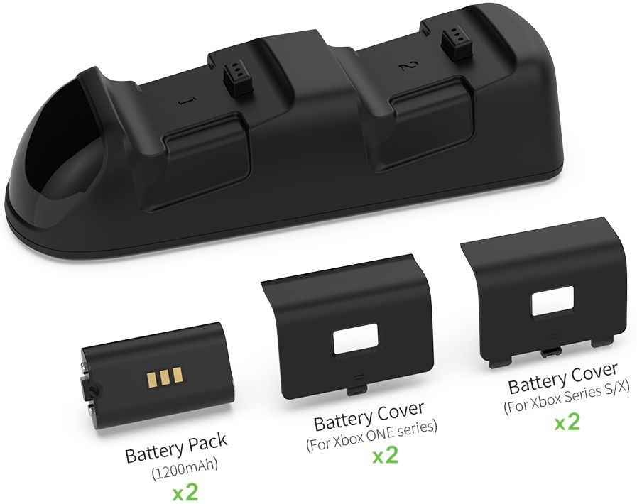 Зарядная станция DOBE для 2-х геймпадов Xbox (TYX-1623)