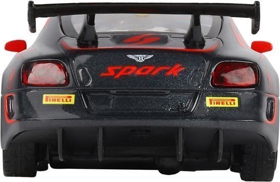 Машина АВТОПАНОРАМА Bentley Continental GT3 (черный) (JB1251407)