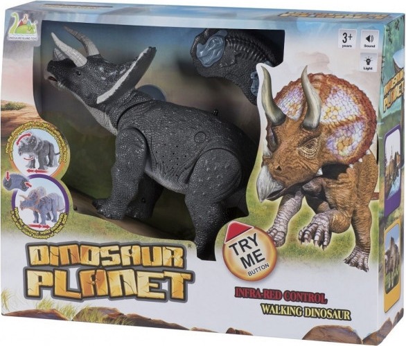 Радиоуправляемый робот Dinosaurs'Island Toys динозавр Трицератопс (RS6137B)