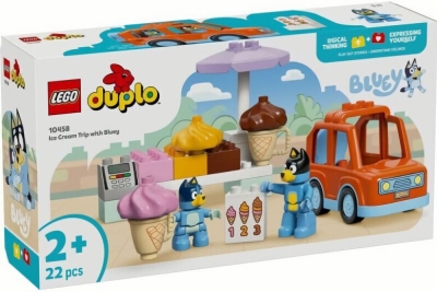 (EU) Конструктор LEGO Duplo Поездка за мороженым с Блуи (10458)