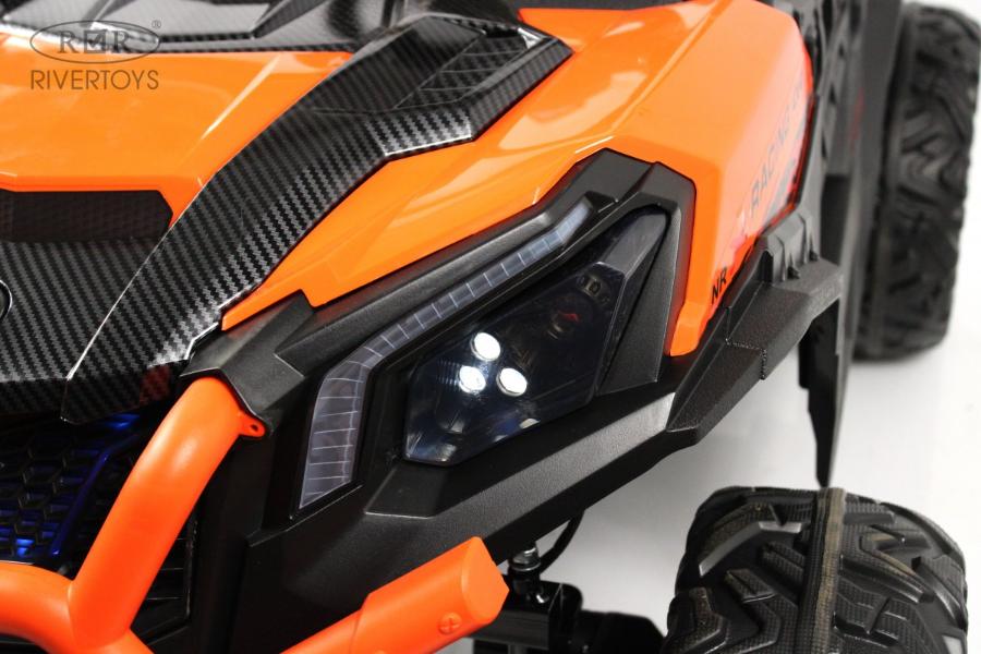 Детский электромобиль RiverToys K777KK 4WD оранжевый