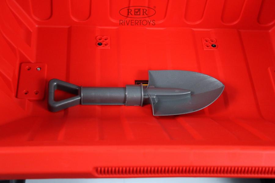 Детский электромобиль RiverToys K555PX красный