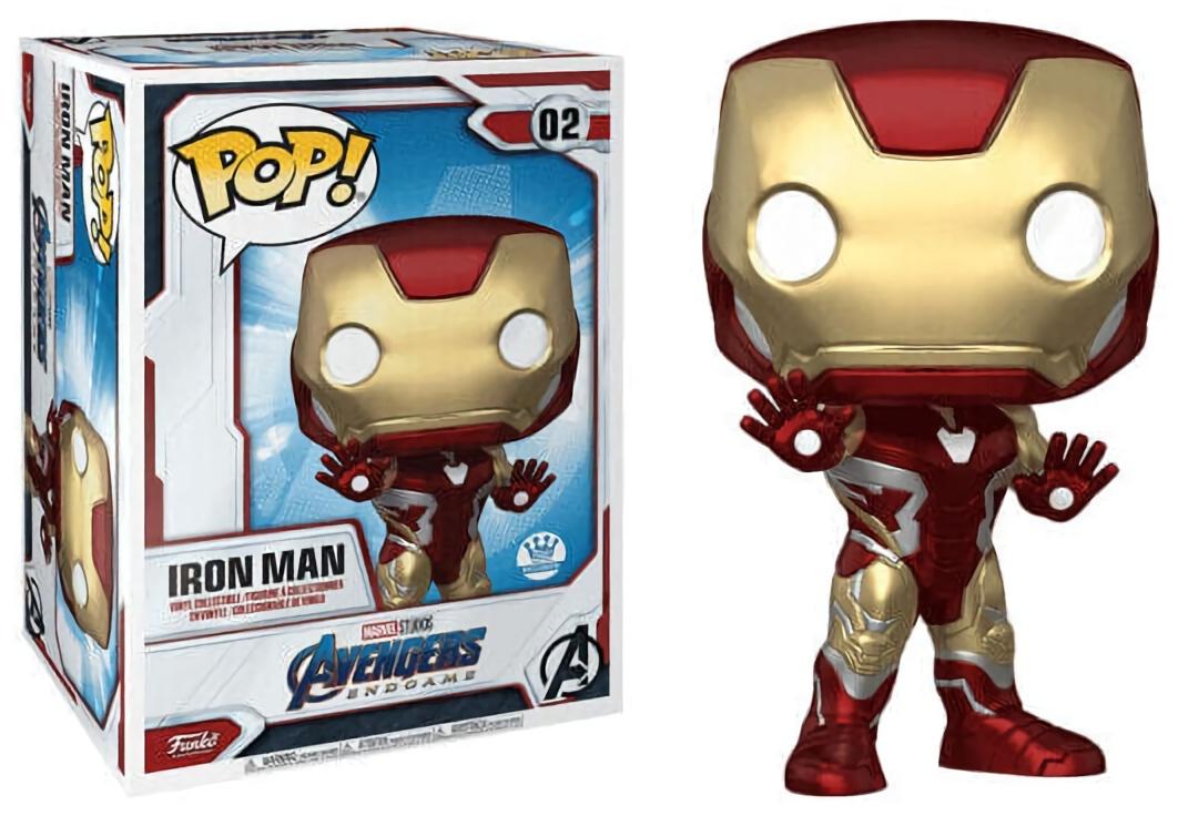 (CN) Фигурка Funko Pop! Marvel: Avengers Endgame - Iron Man (Giant) (02)