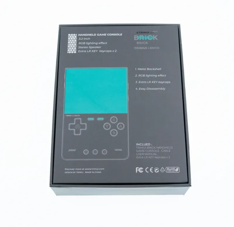 Портативная игровая приставка Trimui Brick (красная)