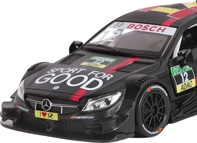 Машина АВТОПАНОРАМА Mercedes-AMG C 63 DTM (черный) (JB1200187)