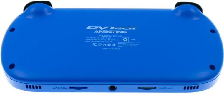 Портативная игровая приставка DVTech Anbernic DV40-H (синяя)