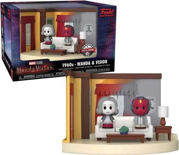 

(EU) Фигурка Funko POP! Mini Moments Marvel WandaVision: 1960s Wanda Vision (60957)