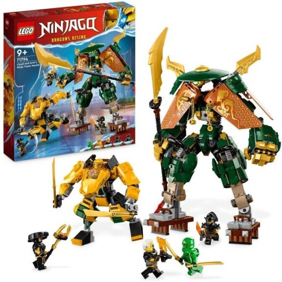 (EU) Конструктор LEGO Ninjago Роботы команды ниндзя Ллойда и Арин (71794)