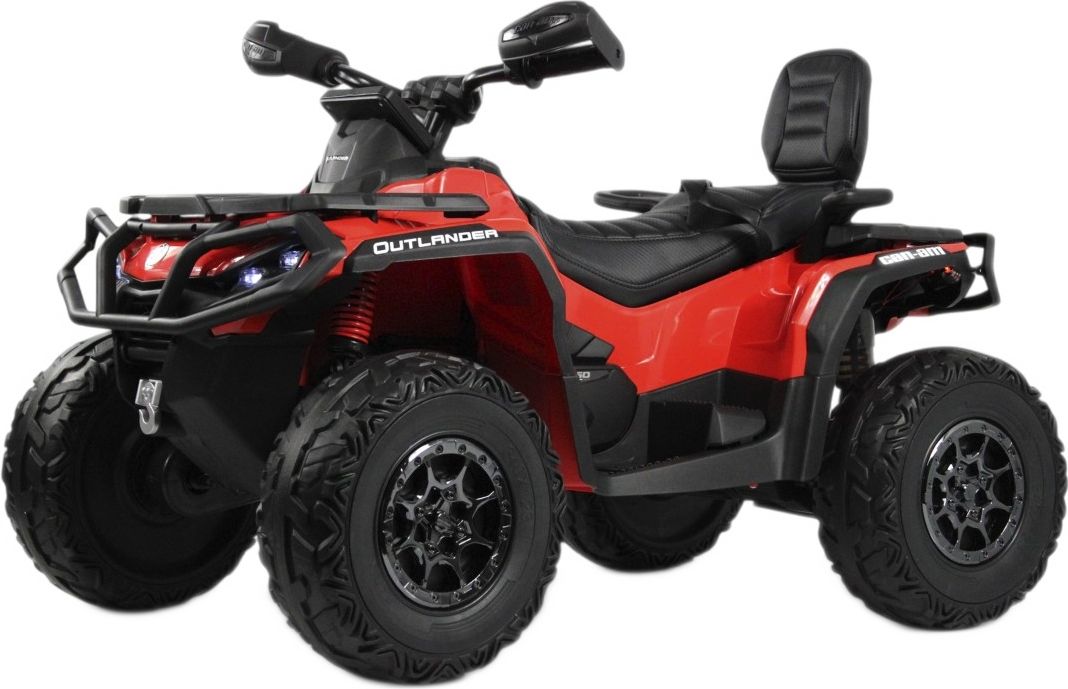 Детский электроквадроцикл RiverToys BRP Can-Am Outlander Y888YY красный 35916₽
