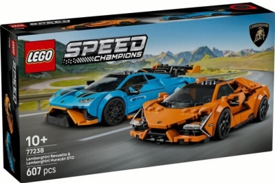 (EU) Конструктор-автомобил LEGO Speed Champions Lamborghini Revuelto & Huracán STO  (77238)