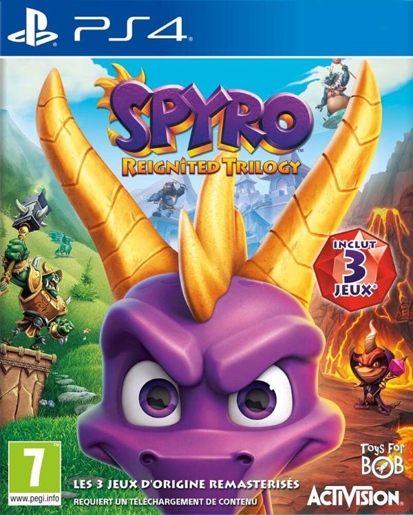 ИгроПак для PS4: It Takes Two + Spyro Trilogy Reignited + DNF Duel Who’s Next