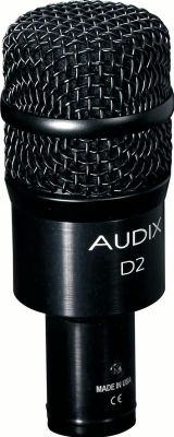 (EU) Динамический микрофон Audix D2, инструментальный, гиперкардиоидный