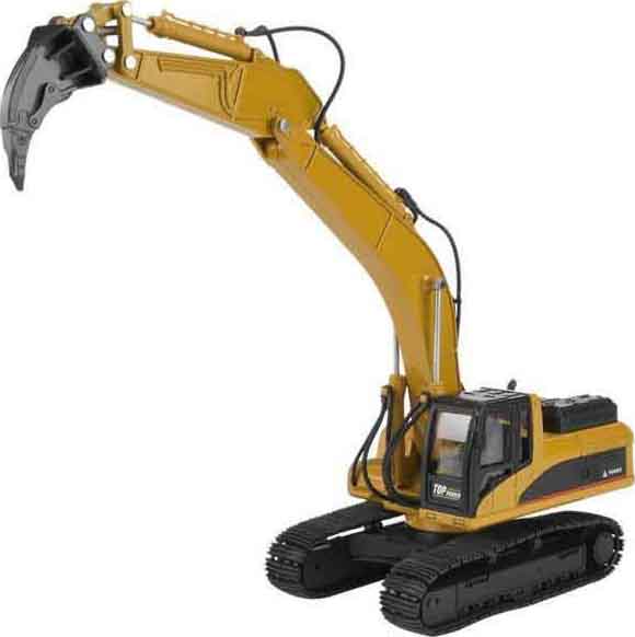 Экскаватор с скарификатором Hui Na Toys металлический (1к40) (HN1916)