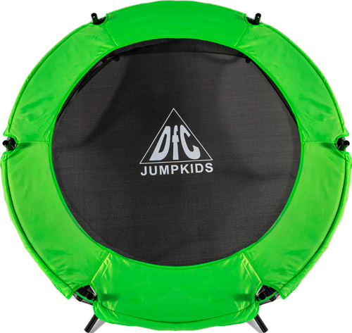Батут DFC JUMP KIDS 55 зеленый, сетка (137см) 55INCH-JD-G