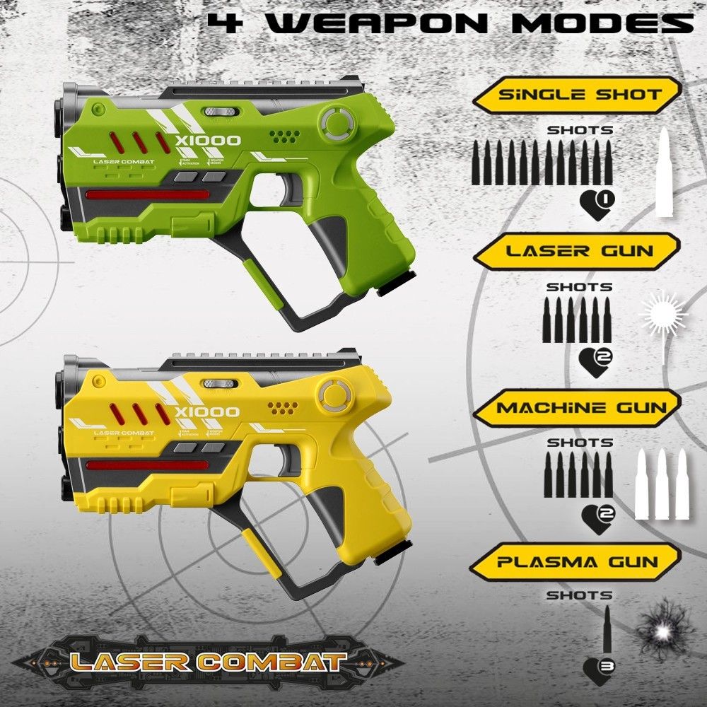 Набор для лазертага Call of Life Star-Team (2 бластера), Winyea W7008D