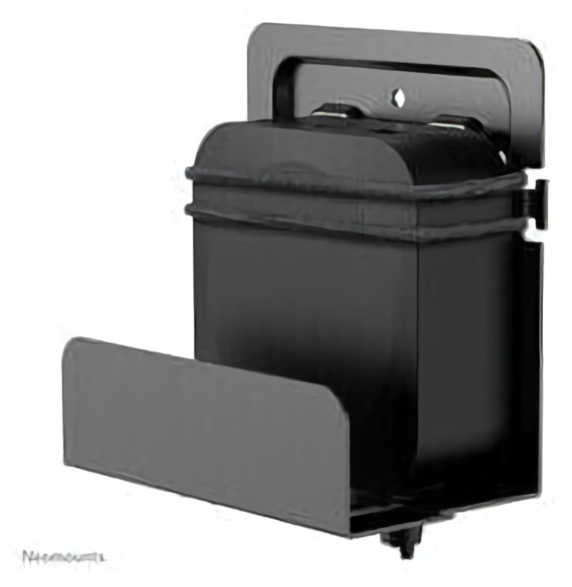 (EU) Аксессуар для медиаплеера Neomounts AWL-450BL Универсальный настенный держатель (до 5 кг, регулировка 47-76 мм) , Чёрный