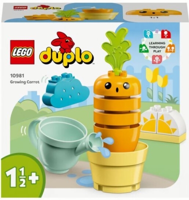(EU) Конструктор LEGO Duplo Выращиваем морковку (10981)