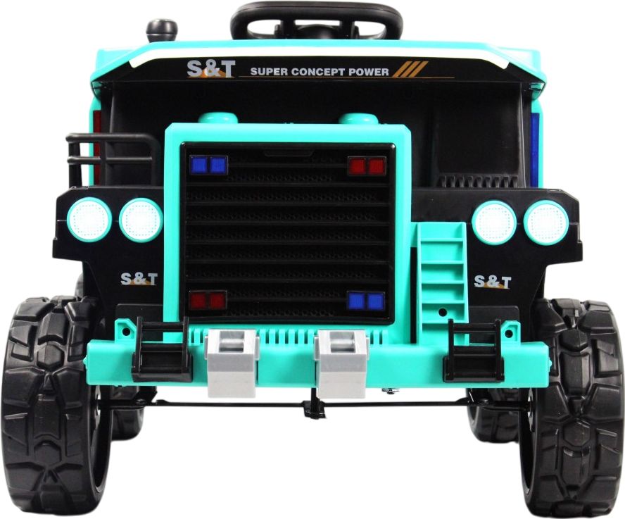 Детский электромобиль RiverToys K555PX зеленый