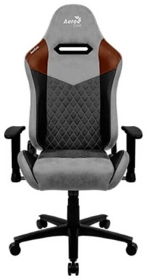 (EU) Игровое кресло Duke Alcantara Style Tan Grey, 29822189, Серое