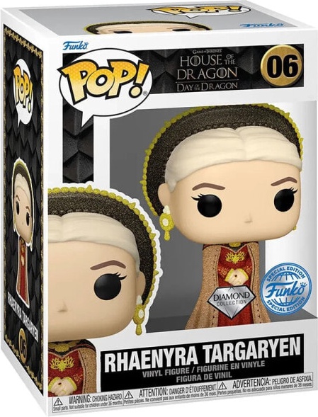 (EU) Фигурка Funko POP! House of the Dragon: Rhaenyra Targaryen (Diamond Collection) (06)