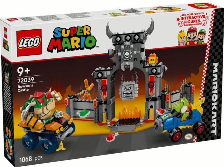 (EU) Конструктор LEGO Super Mario Марио Карт – Замок Боузера (72039)