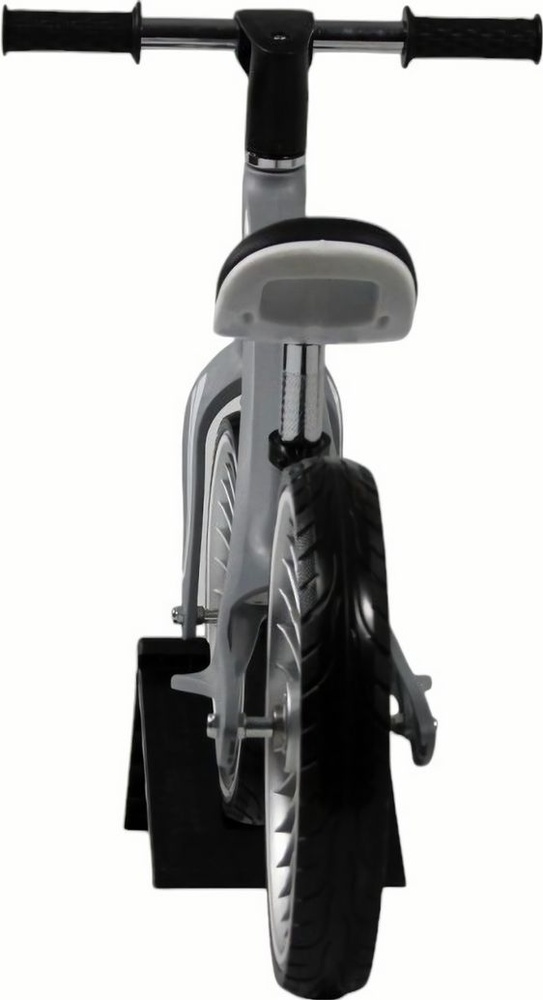 Детский беговел RiverToys (HB-007-12) (серый)