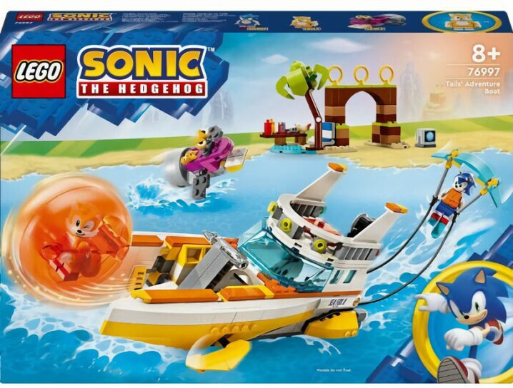 (EU) Конструктор LEGO Sonic Лодка приключений Тейлза (76997)
