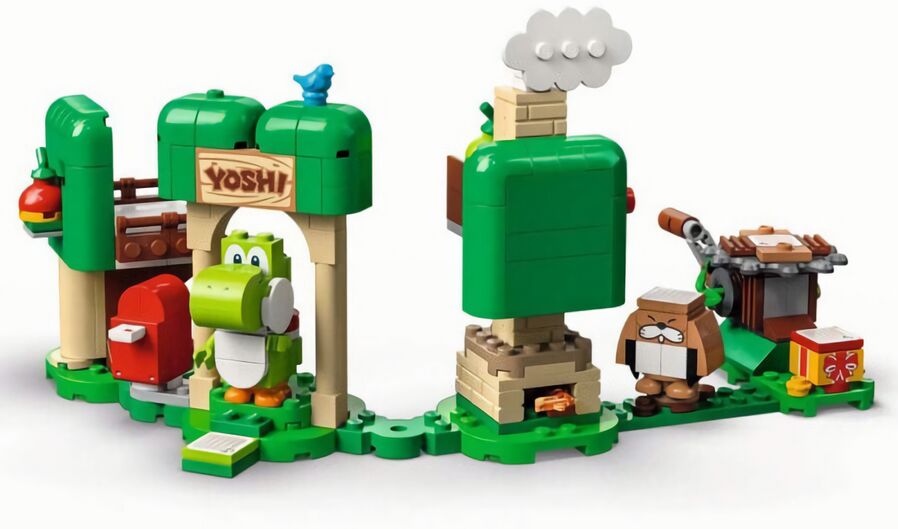 (EU) Конструктор LEGO Super Mario Подарочный домик Йоши (71406)