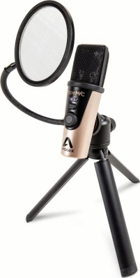 (EU) USB-микрофон Apogee HypeMiC, конденсаторный кардиоидный с компрессором, 24 бит/96 кГц
