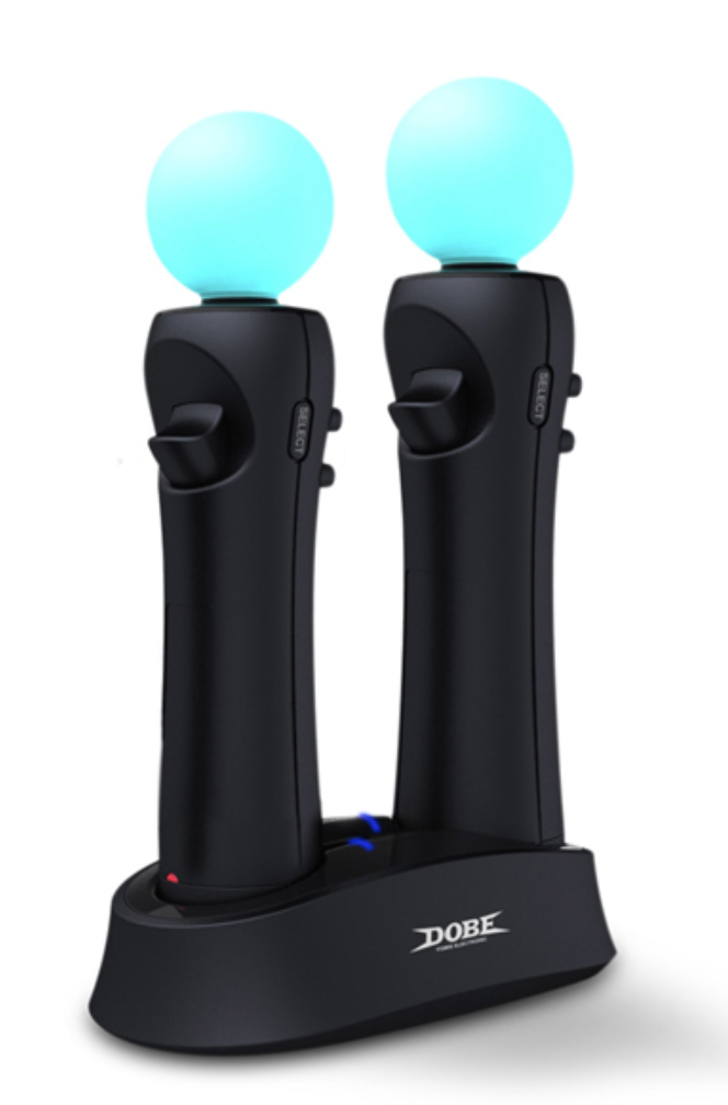 Зарядная станция для 2-х контроллеров PS Move с mini-USB