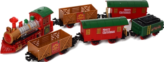 Железная дорога Deluxe Train Новогодний экспресс Fenfa 9,3 м 1603B