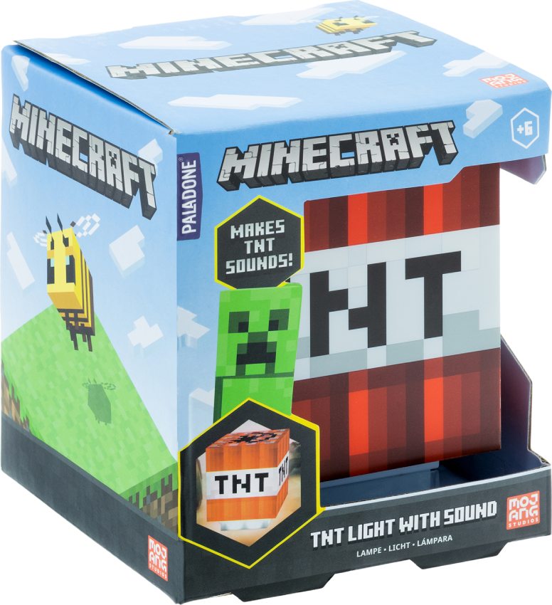 Светильник Paladone Minecraft TNT Light with Sound (PP8080MCF)