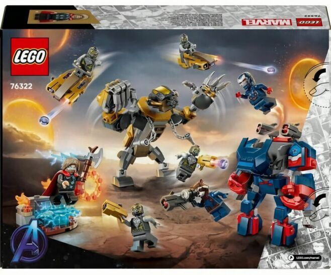 (EU) Конструктор LEGO Marvel Мстители: Эндшпиль Тор против Читаури (76322)