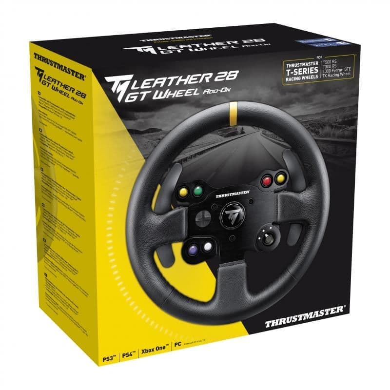 Съёмное рулевое колесо Thrustmaster TM Leather 28GT Wheel Add-On