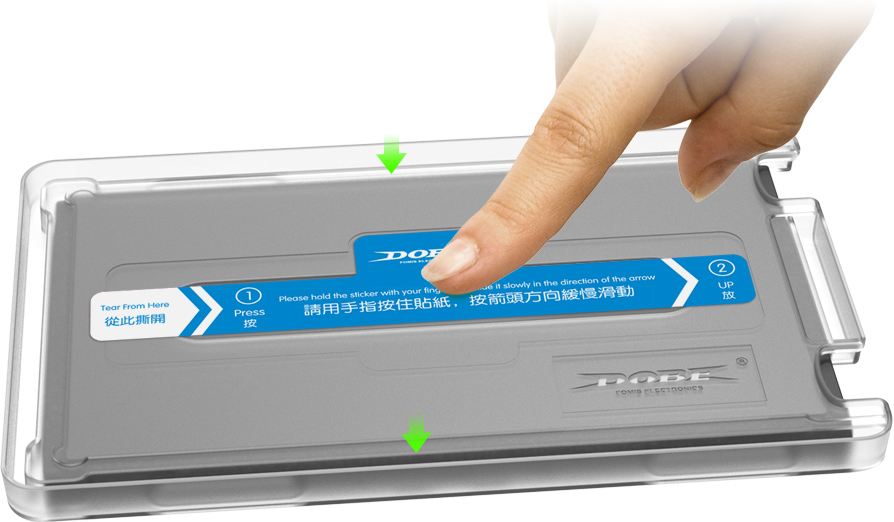 Защитное стекло DOBE для Nintendo Switch OLED (iTNS-1195)