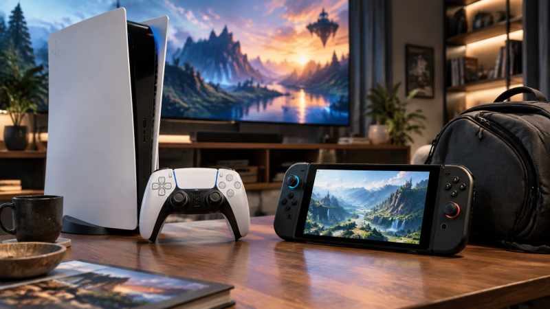 PS5 или Nintendo Switch 2 — что выбрать для дома и поездок