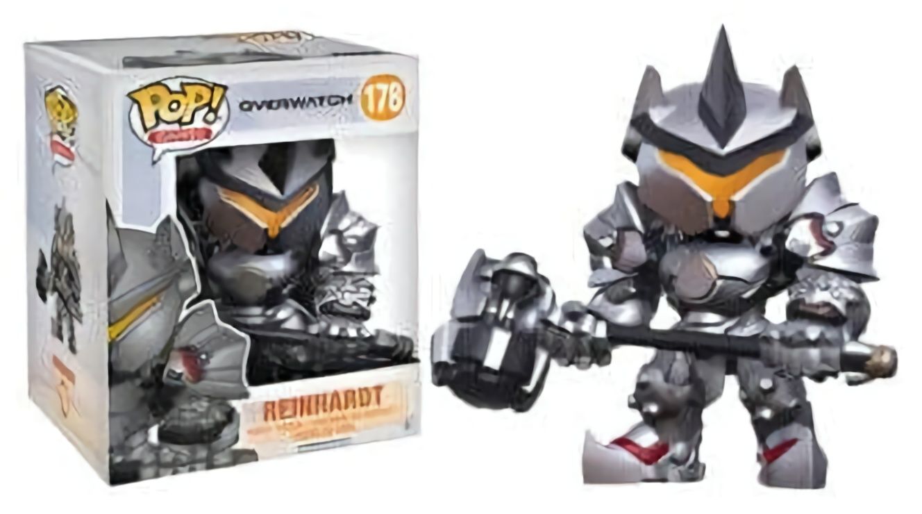 (CN) Фигурка Funko POP! Games: Overwatch - Reinhardt (6 Inch, Helmet Edition) (178)