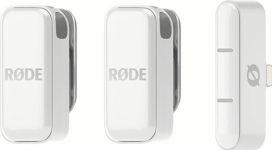 (EU) Беспроводная микрофонная система Rode Wireless Micro, Lightning, белый