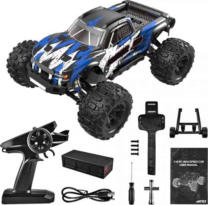 Радиоуправляемая модель MJX джип H16H-1 Hyper Go 4WD (LED, GPS, 1к16) (MJX-H16H-1)