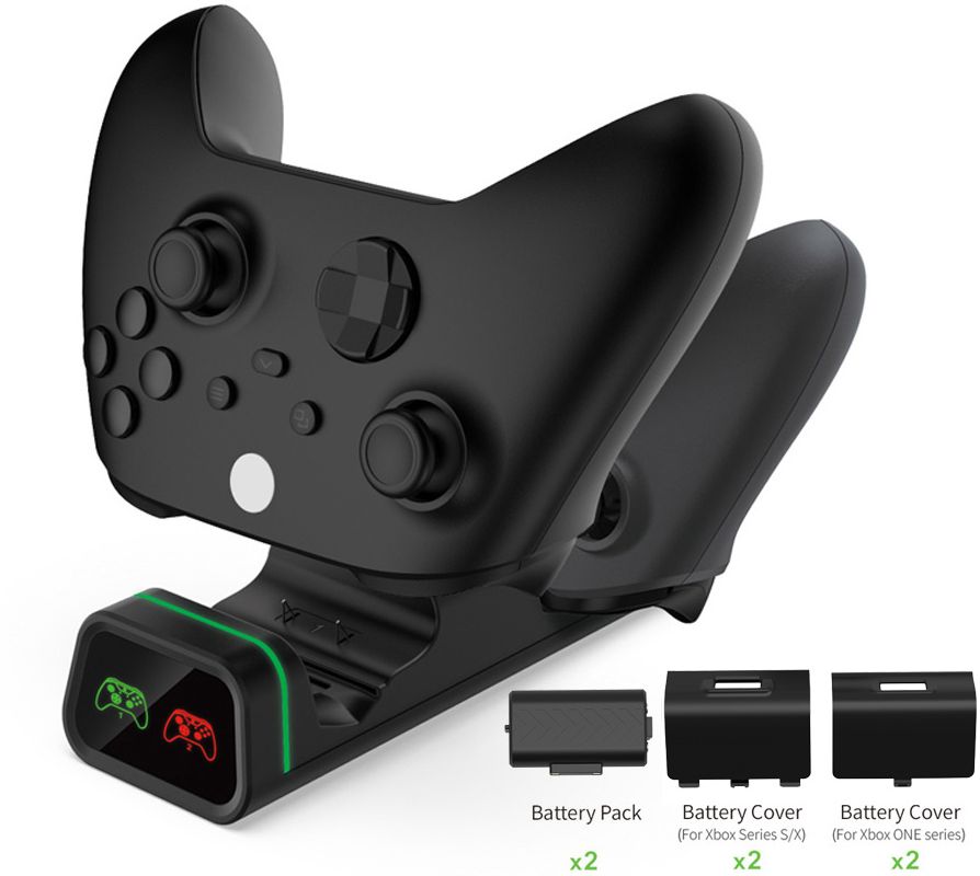 Зарядная станция DOBE для 2-х геймпадов Xbox (TYX-19006X)