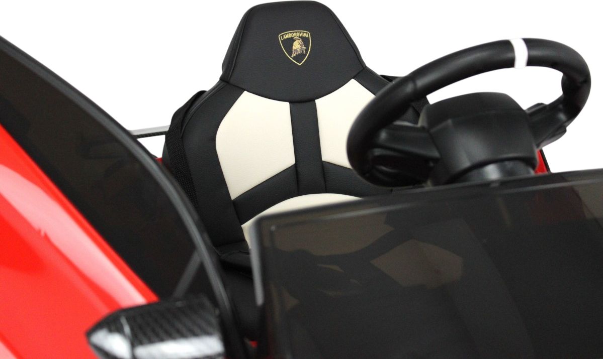 Детский электромобиль RiverToys Lamborghini Aventador SVJ (A333MP) красный