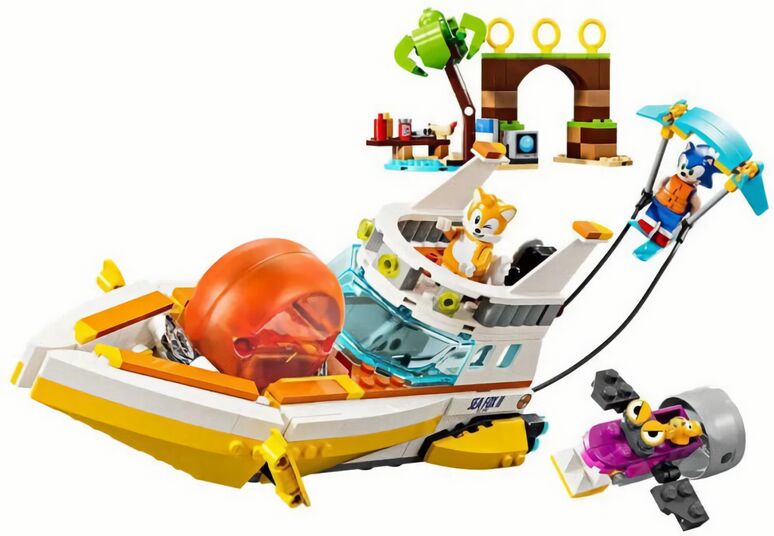 (EU) Конструктор LEGO Sonic Лодка приключений Тейлза (76997)