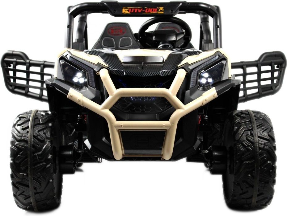 Детский электромобиль RiverToys K777KK 4WD кремовый