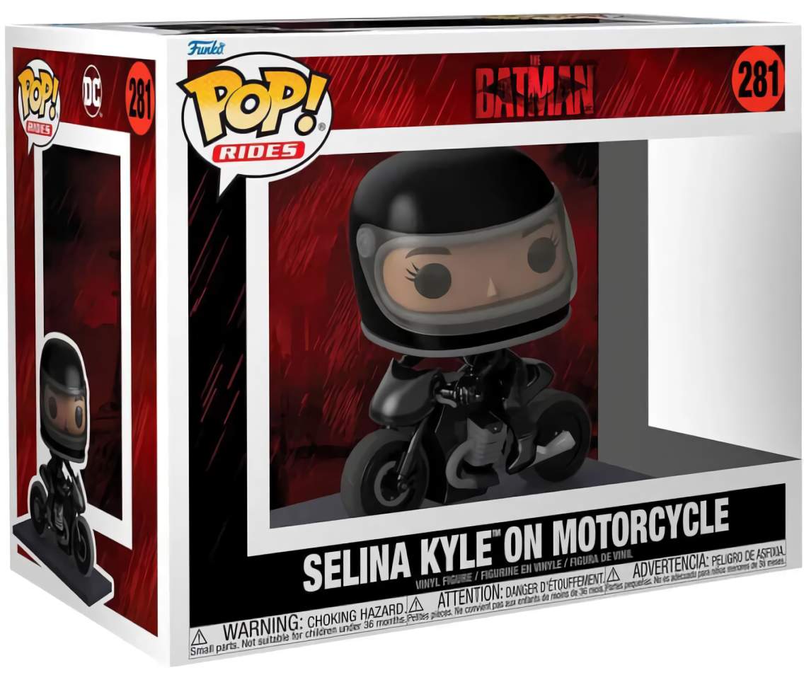 (EU) Фигурка Funko POP! Rides: Selina Kyle on Motorcycle (281)