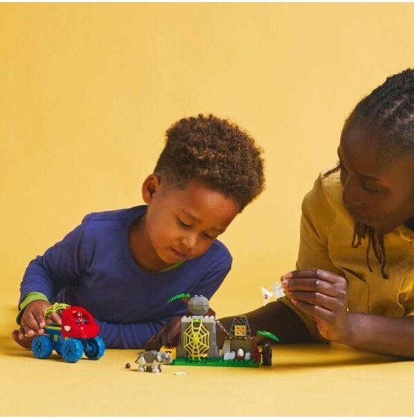 (EU) Конструктор LEGO Marvel Команда Паучков на спасательной миссии в грузовике-динозавре (11199)