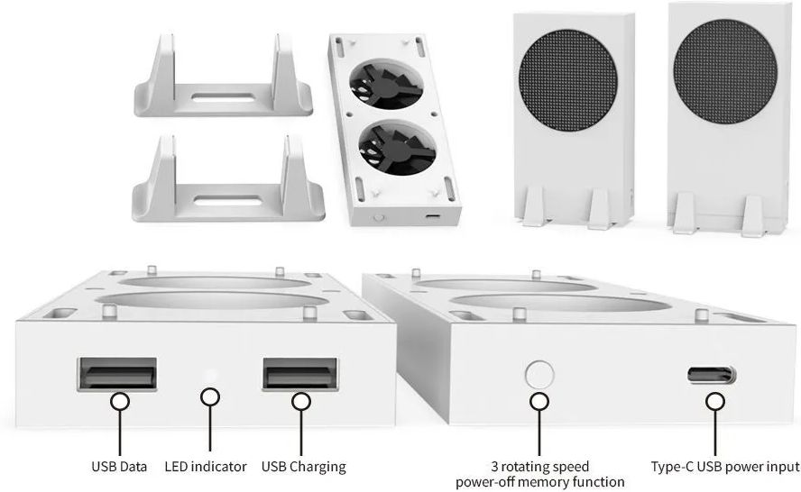 Подставка с охлаждением для Xbox Series S (TYX-0658)